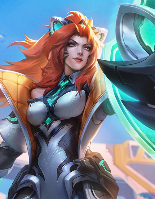 Artwork of Battle Lion Leona